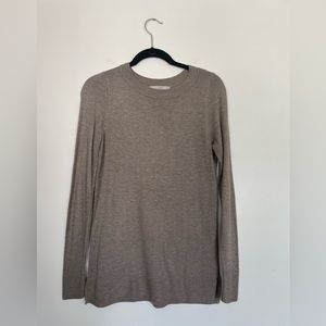 Tan Loft Sweater, Size Small